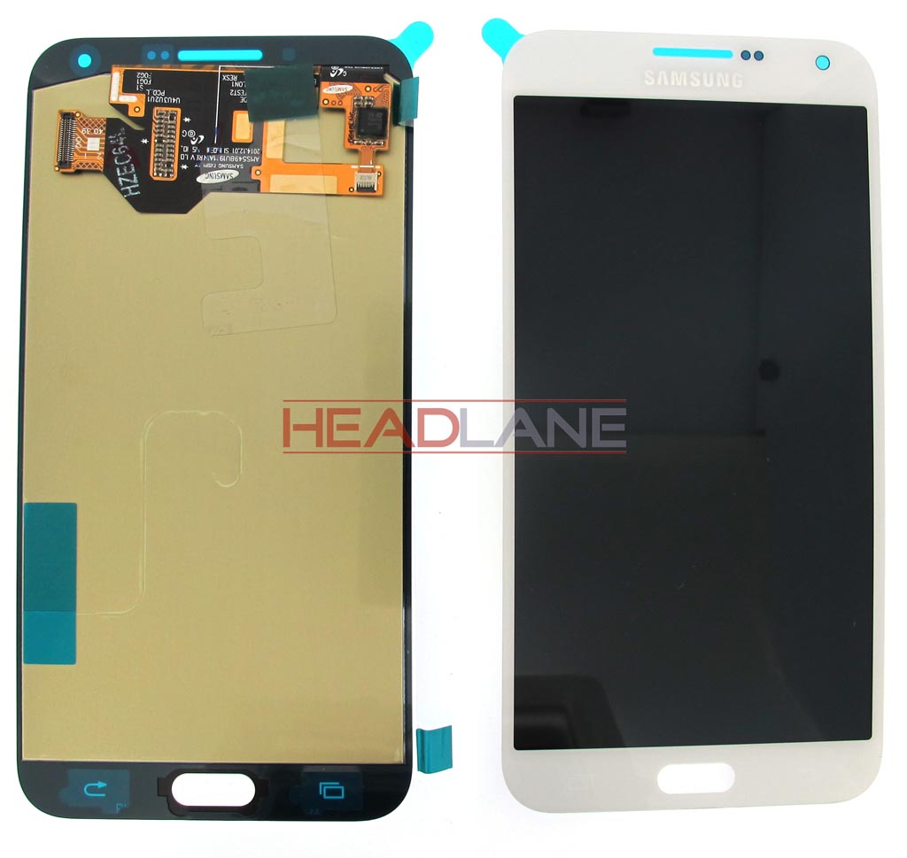 Samsung SM-E700 Galaxy E7 LCD Display / Screen + Touch - White