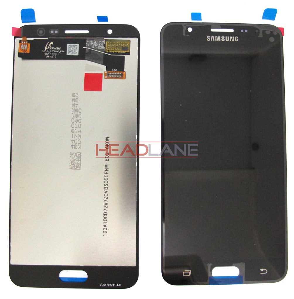 Samsung SM-G610 Galaxy On7 / J7 Prime LCD Display / Screen + Touch - Black