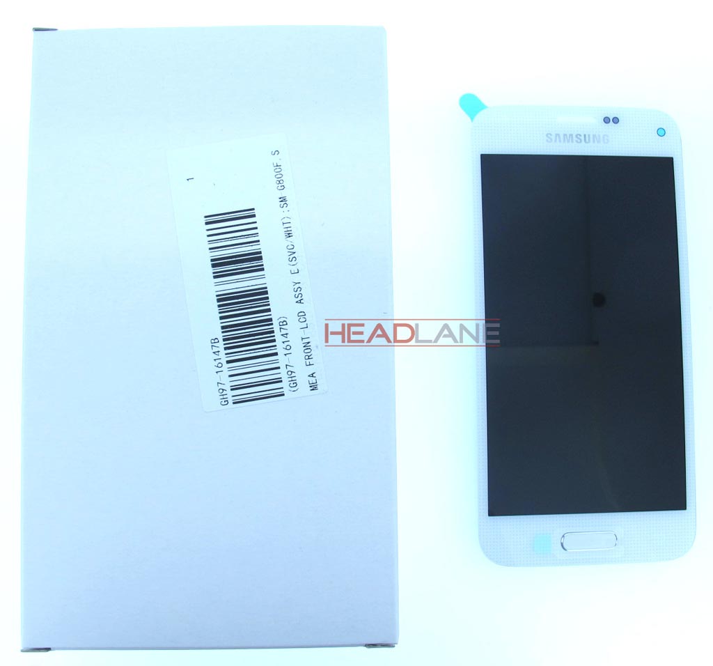 Samsung SM-G800F Galaxy S5 Mini LCD Display / Screen + Touch - White