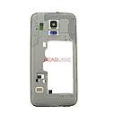 Samsung SM-G800F Galaxy S5 Mini Middle Cover - White