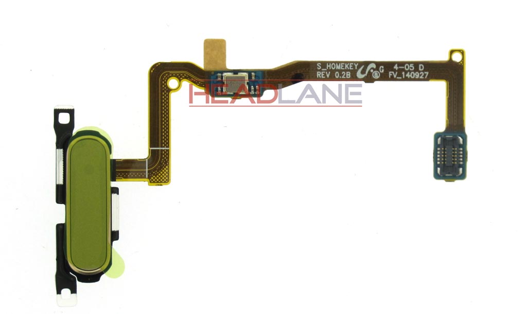 Samsung SM-G850 Galaxy Alpha Home Button / Key - Gold