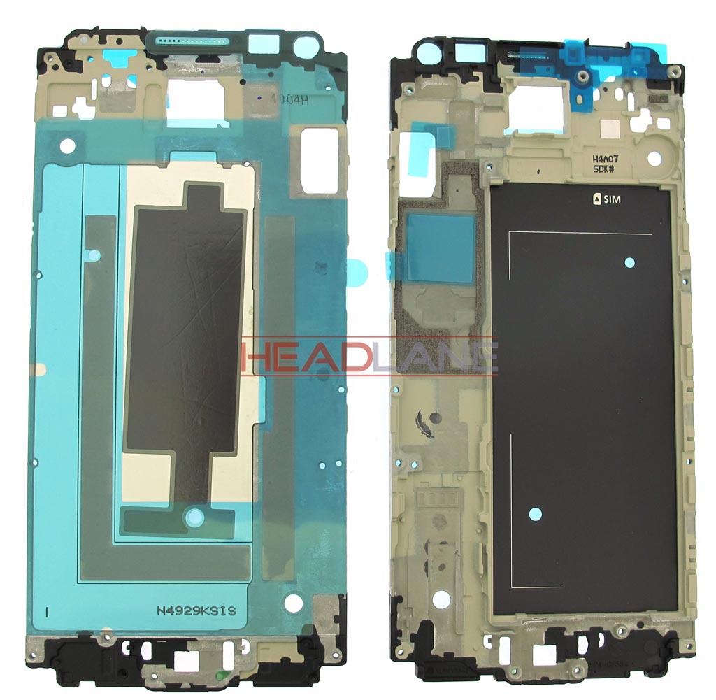 Samsung SM-G850 Galaxy Alpha LCD Assembly Bracket - Gold