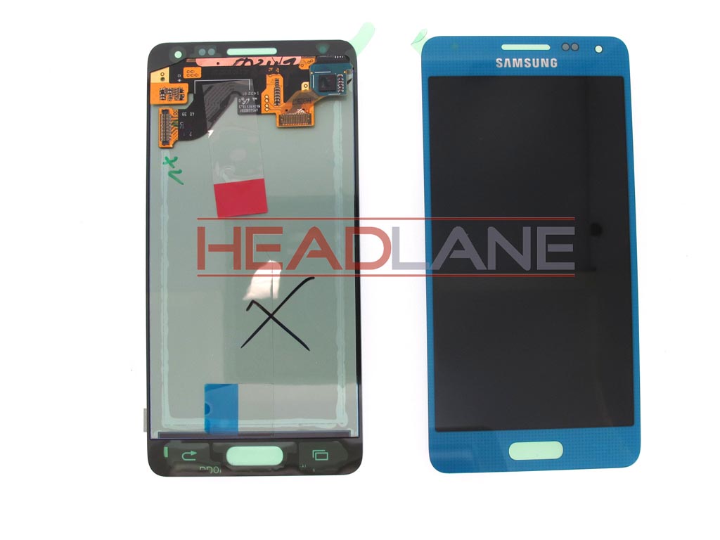 Samsung SM-G850 Galaxy Alpha LCD Display / Screen + Touch - Blue