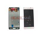 Samsung SM-G850 Galaxy Alpha LCD Display / Screen + Touch - White