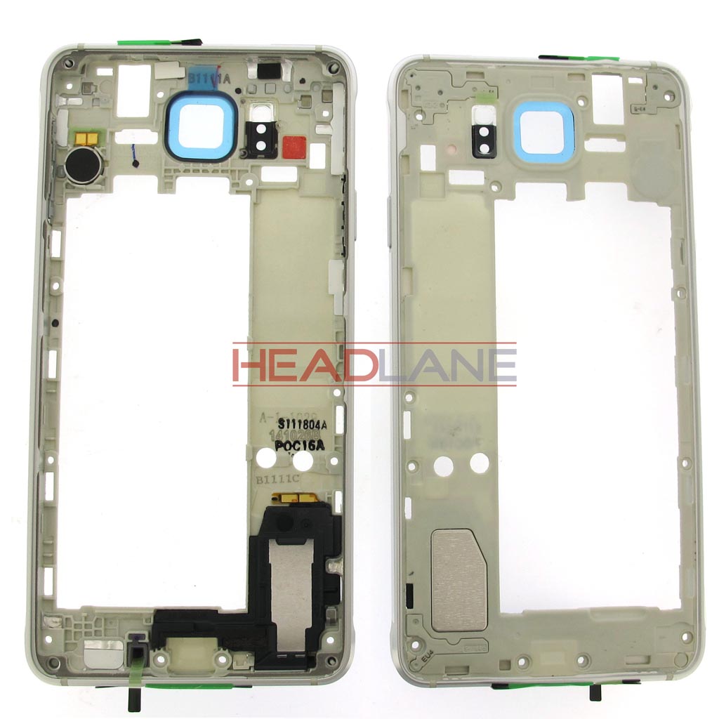 Samsung SM-G850 Galaxy Alpha Middle Cover / Chassis - Silver