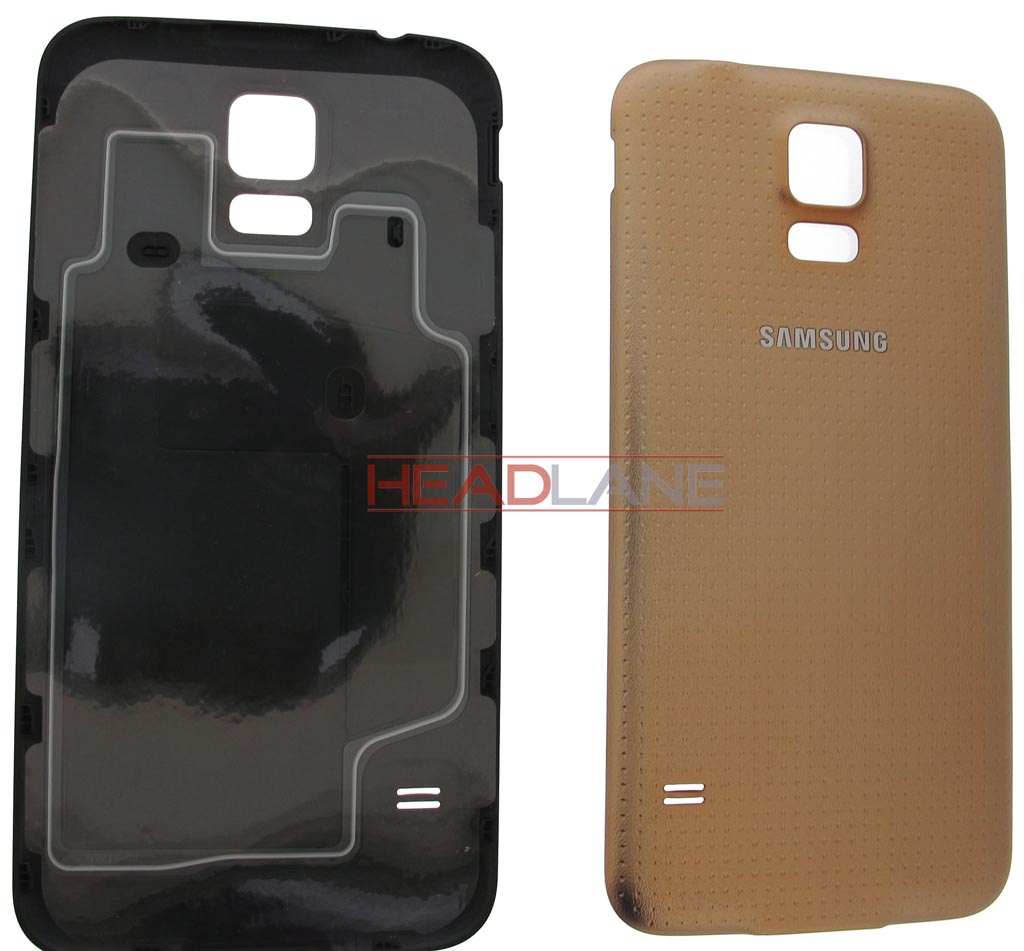 Samsung SM-G900 Galaxy S5 Battery Cover - Gold