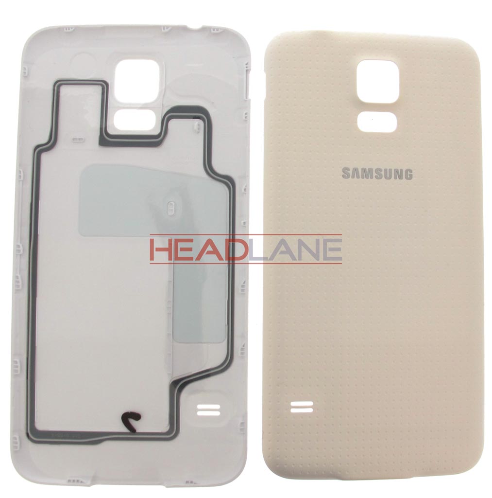 Samsung SM-G900 Galaxy S5 Battery Cover - White
