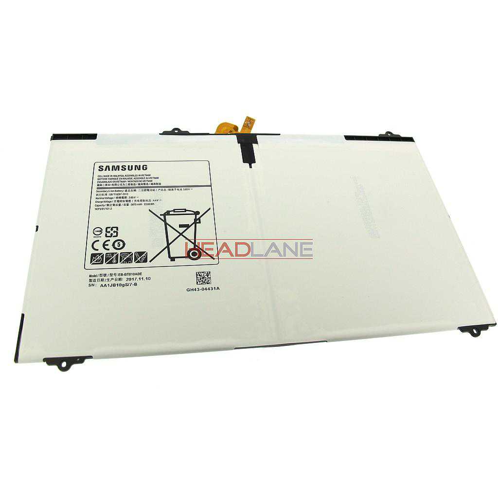 Samsung Galaxy Tab S2 9.7 SM-T810, SM-T815, SM-T819 SM-T813 5870mAH EB-BT810ABE Battery