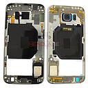 Samsung SM-G920F Galaxy S6 Middle Cover / Chassis - Black