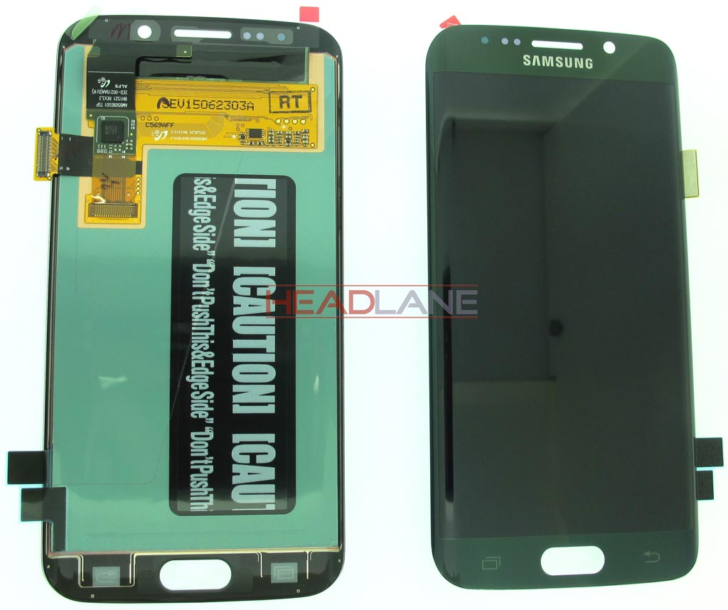 Samsung SM-G925F Galaxy S6 Edge LCD Display / Screen + Touch - Green