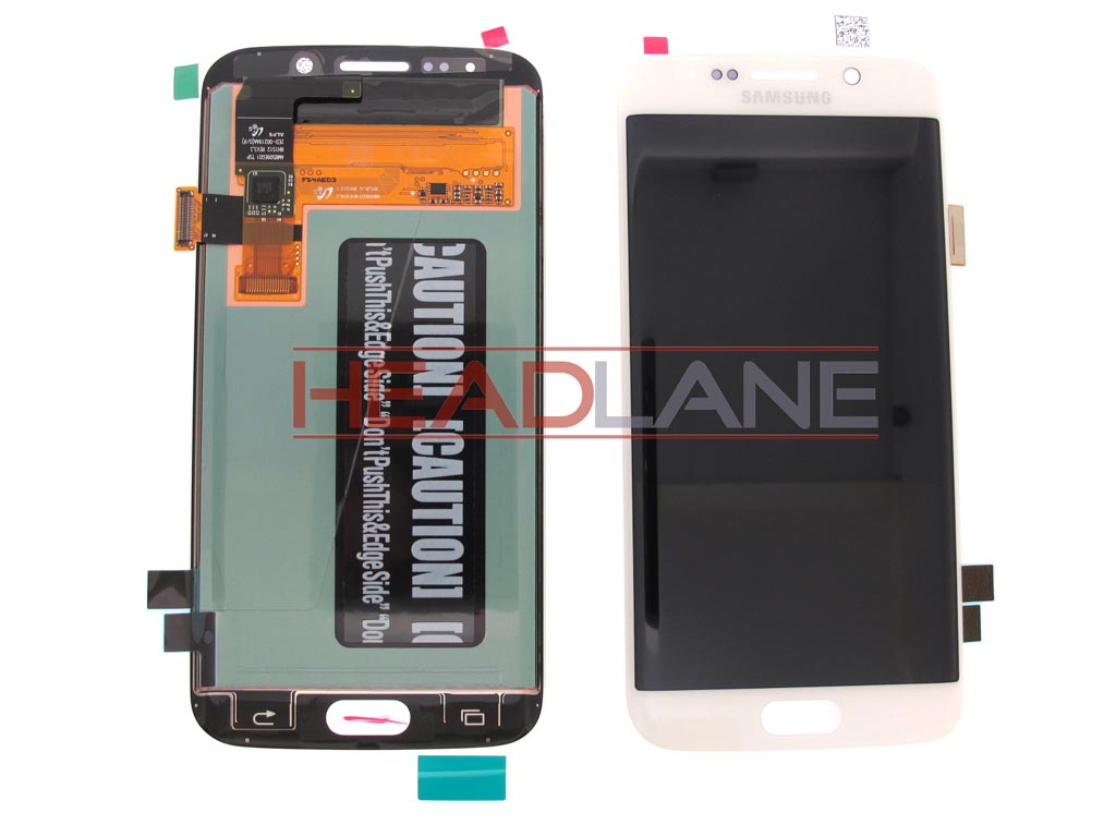 Samsung SM-G925F Galaxy S6 Edge LCD Display / Screen + Touch - White