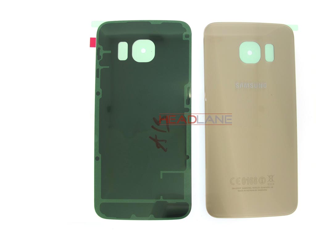 Samsung SM-G925 Galaxy S6 Edge Battery Cover - Gold