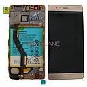 Huawei P9 Plus LCD Display / Screen + Touch + Battery Assembly - Gold