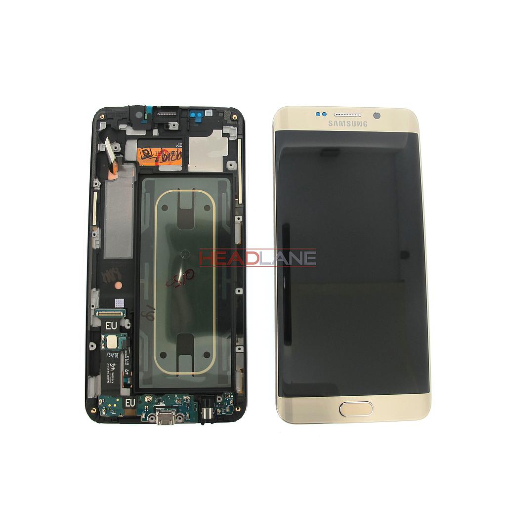 Samsung SM-G928F Galaxy S6 Edge+ LCD Display / Screen + Touch - Gold
