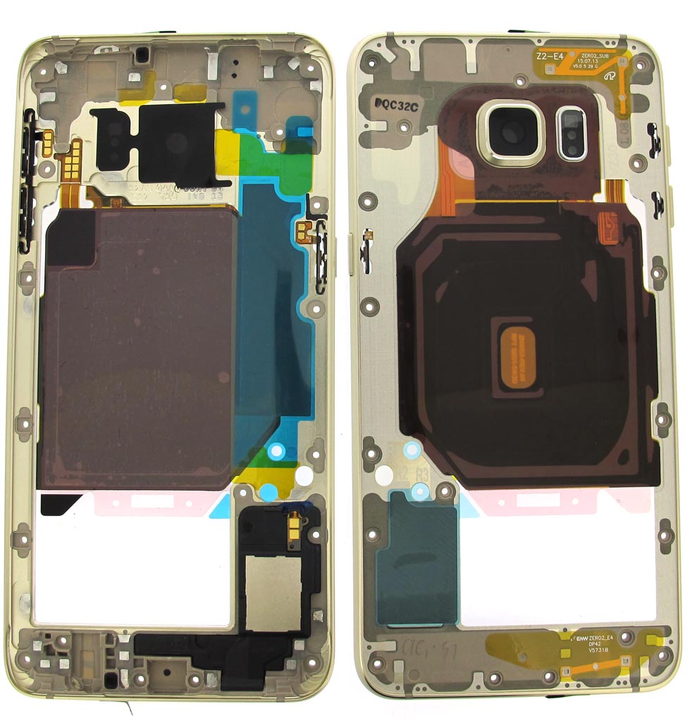 Samsung SM-G928F Galaxy S6 Edge+ Middle Cover - Gold