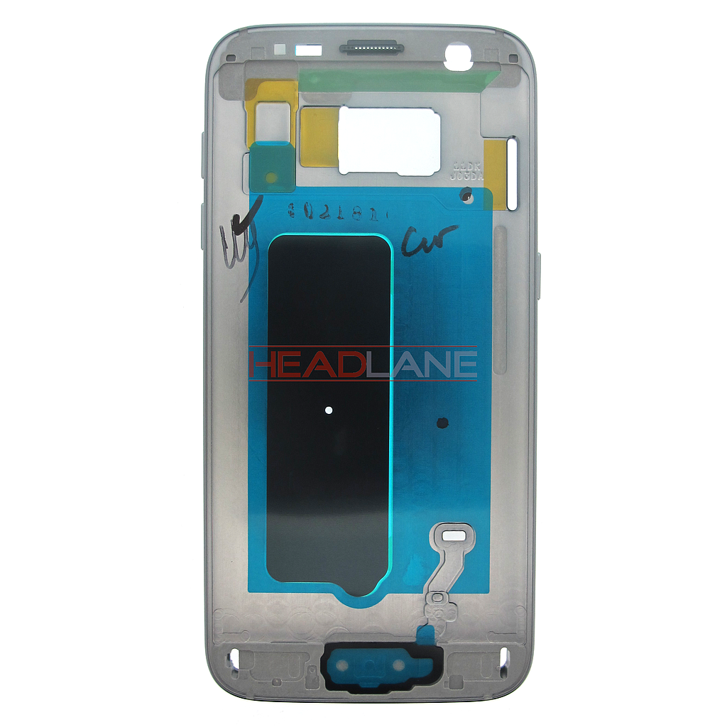 Samsung SM-G930F Galaxy S7 Middle Cover / Chassis - Black