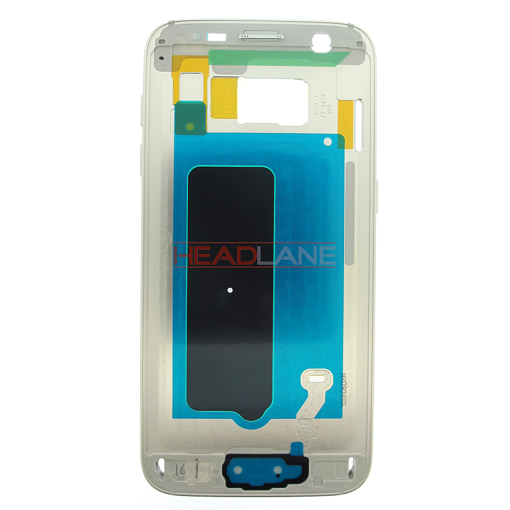 Samsung SM-G930F Galaxy S7 Middle Cover / Chassis - White