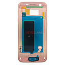 Samsung SM-G930F Galaxy S7 Middle Cover / Chassis - Pink Gold