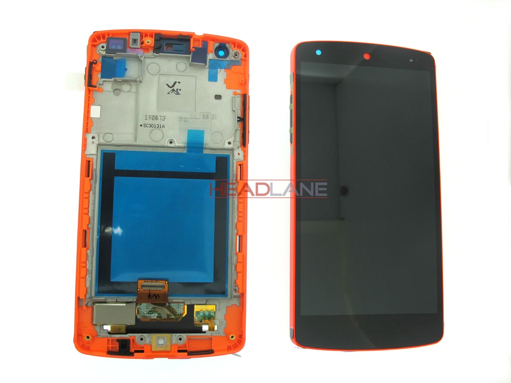 LG D820 D821 Nexus 5 LCD Display / Screen + Touch - Red