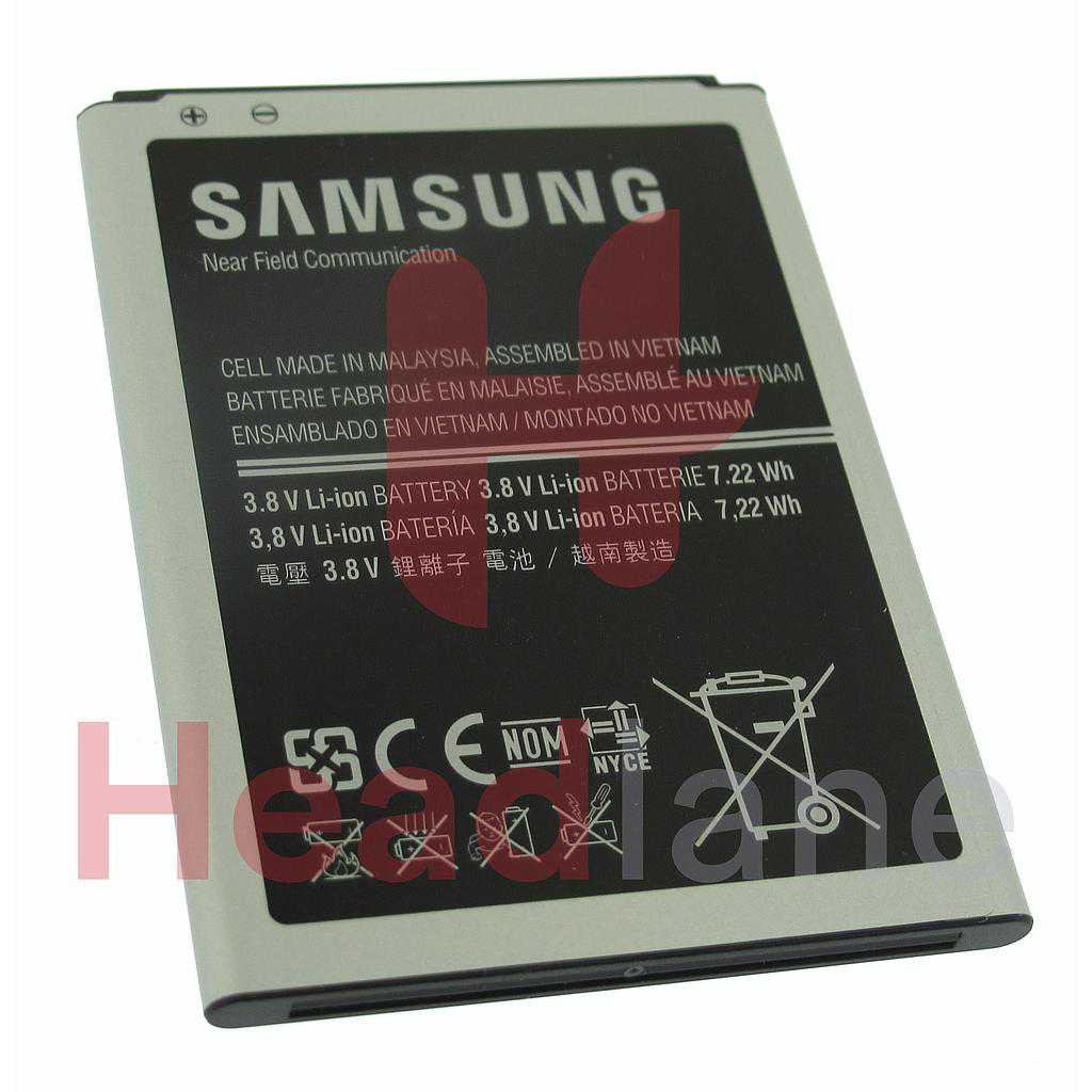 Samsung GT-I9195 Galaxy S4 Mini Battery EB-BG500BE 1900mAh