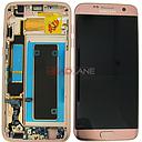 Samsung SM-G935F Galaxy S7 Edge LCD Display / Screen + Touch - Pink Gold