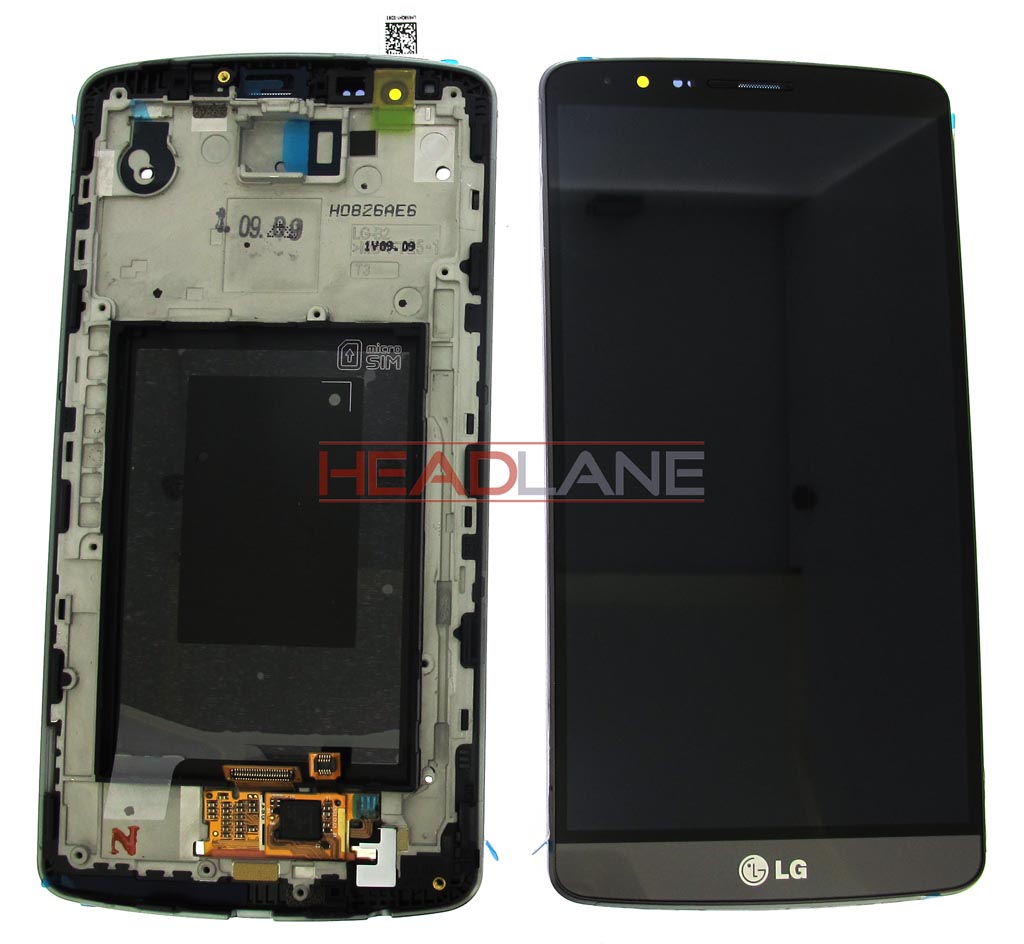 LG D850 D855 G3 LCD Display / Touch Screen - Black