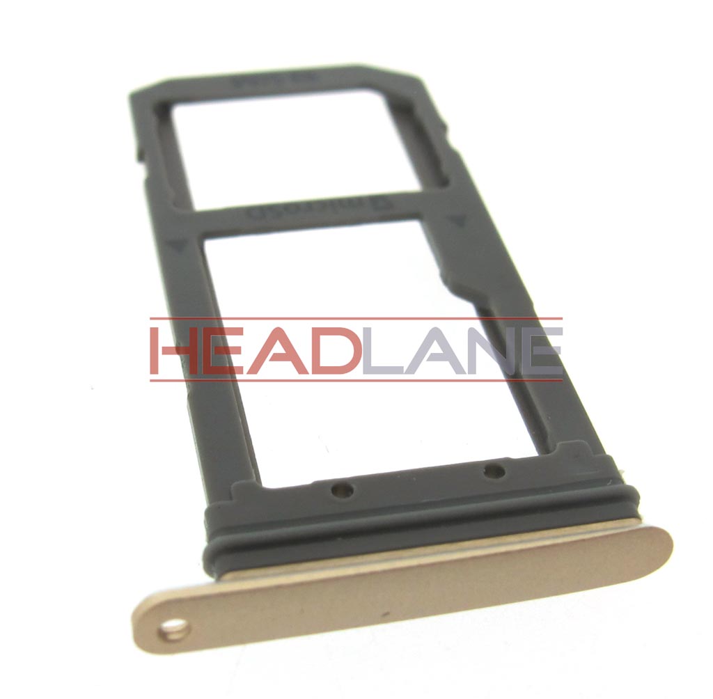 Samsung SM-G935F Galaxy S7 Edge SIM / Memory Card Tray - Coral Blue