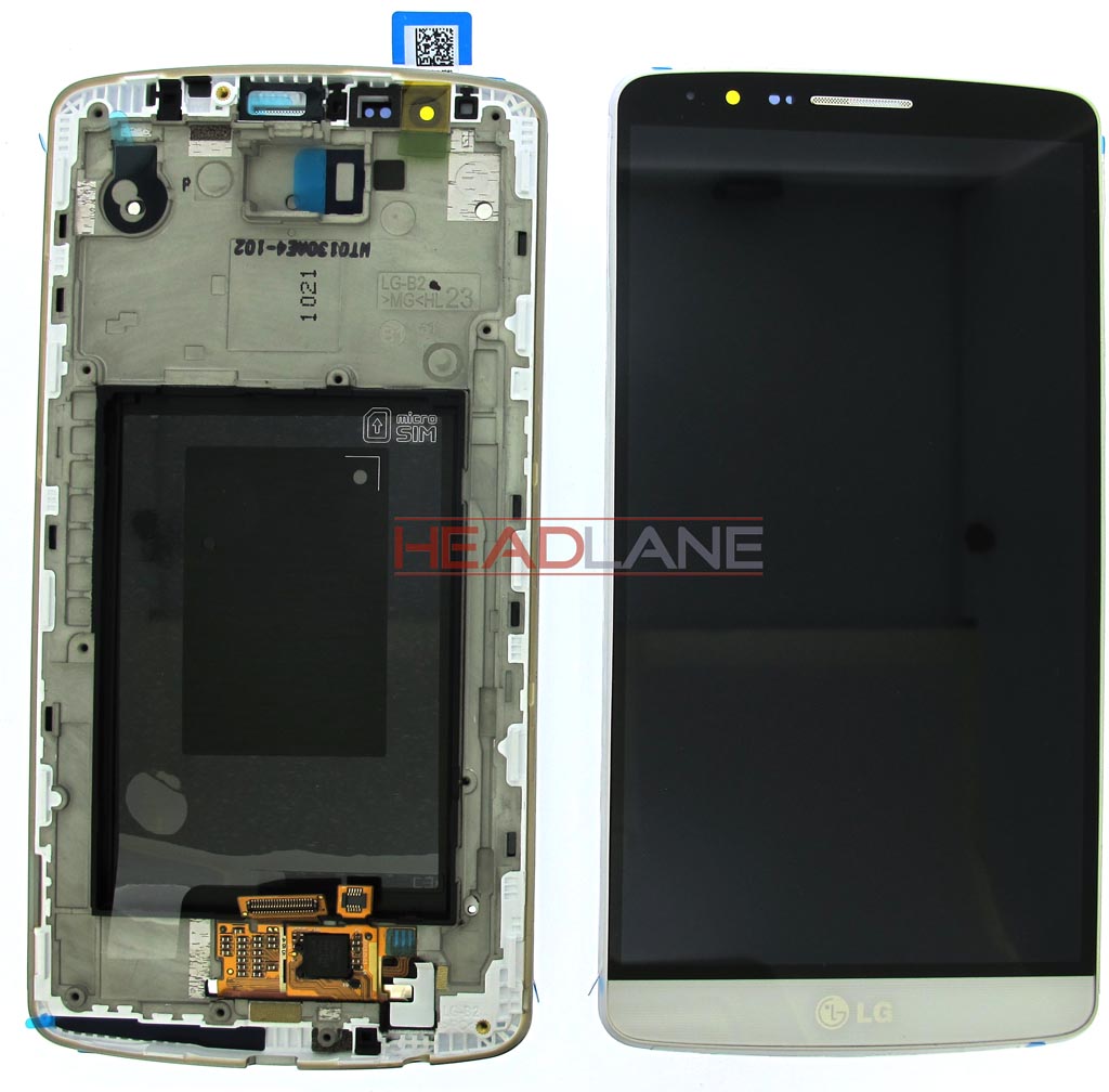 LG D850 D855 G3 LCD Display / Touch Screen - White