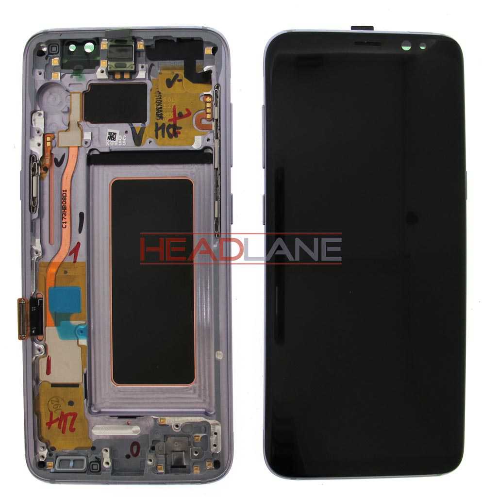 Samsung SM-G950 Galaxy S8 LCD Display / Screen + Touch - Orchid Grey