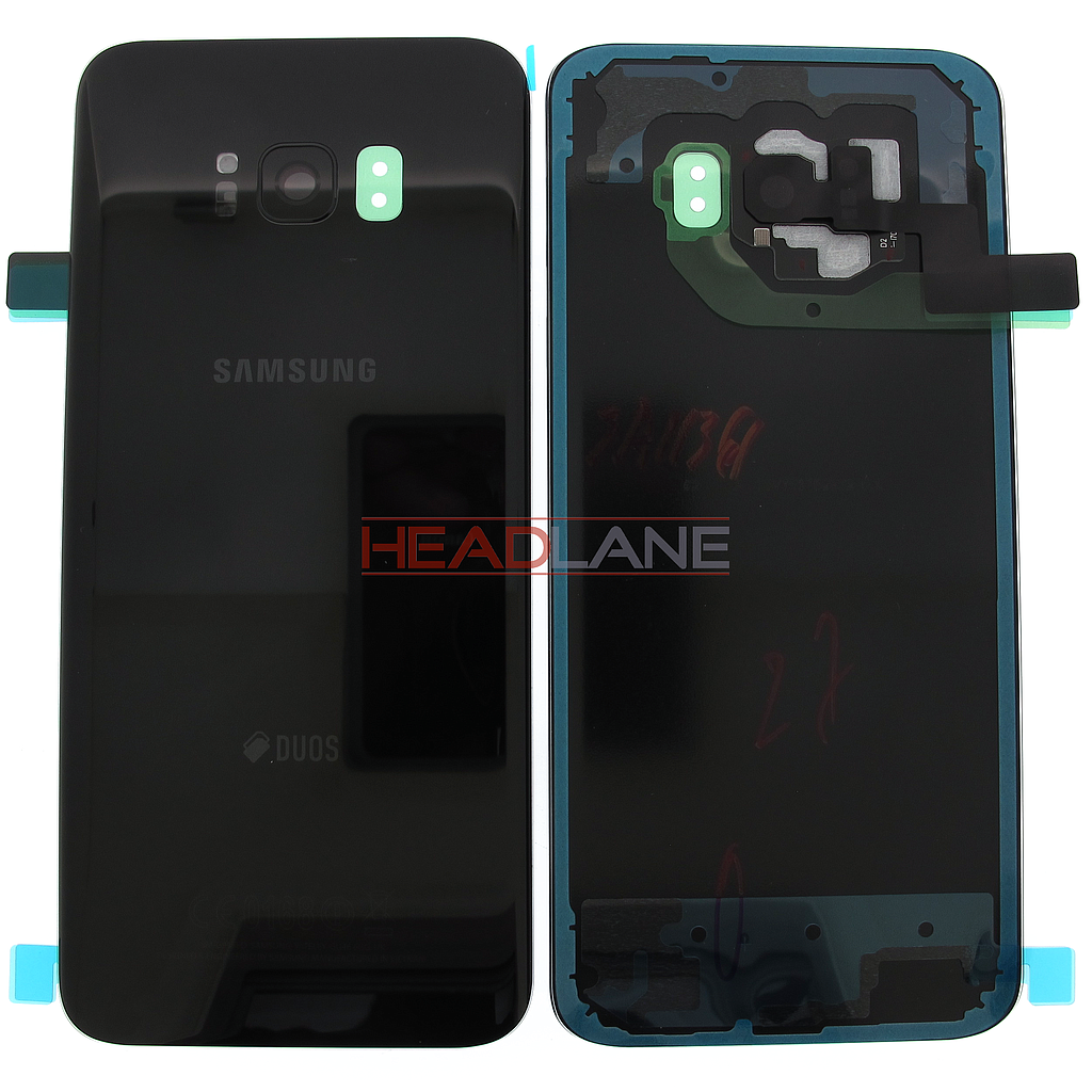 Samsung SM-G955FD Galaxy S8+ DUOS Battery Cover - Black