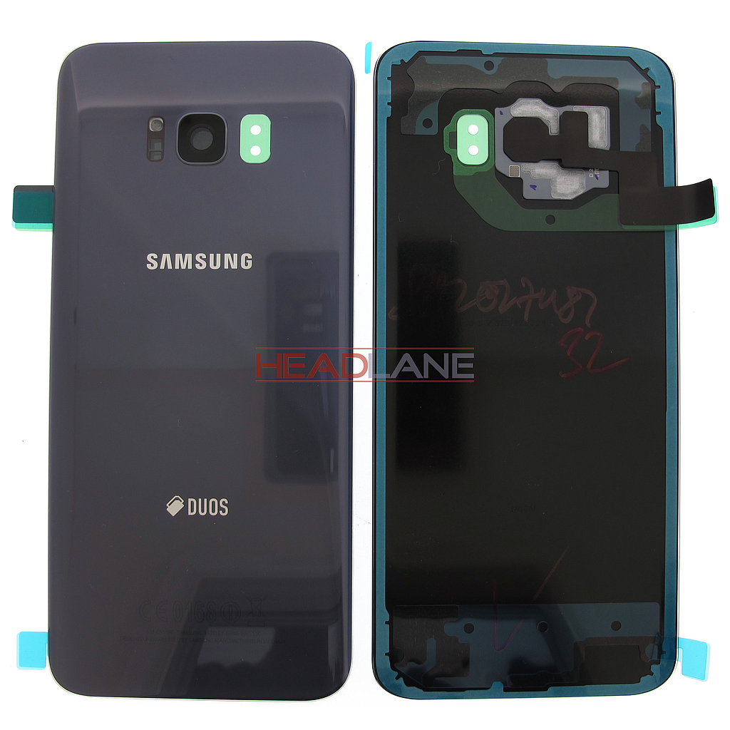Samsung SM-G955FD Galaxy S8+ DUOS Battery Cover - Orchid Grey