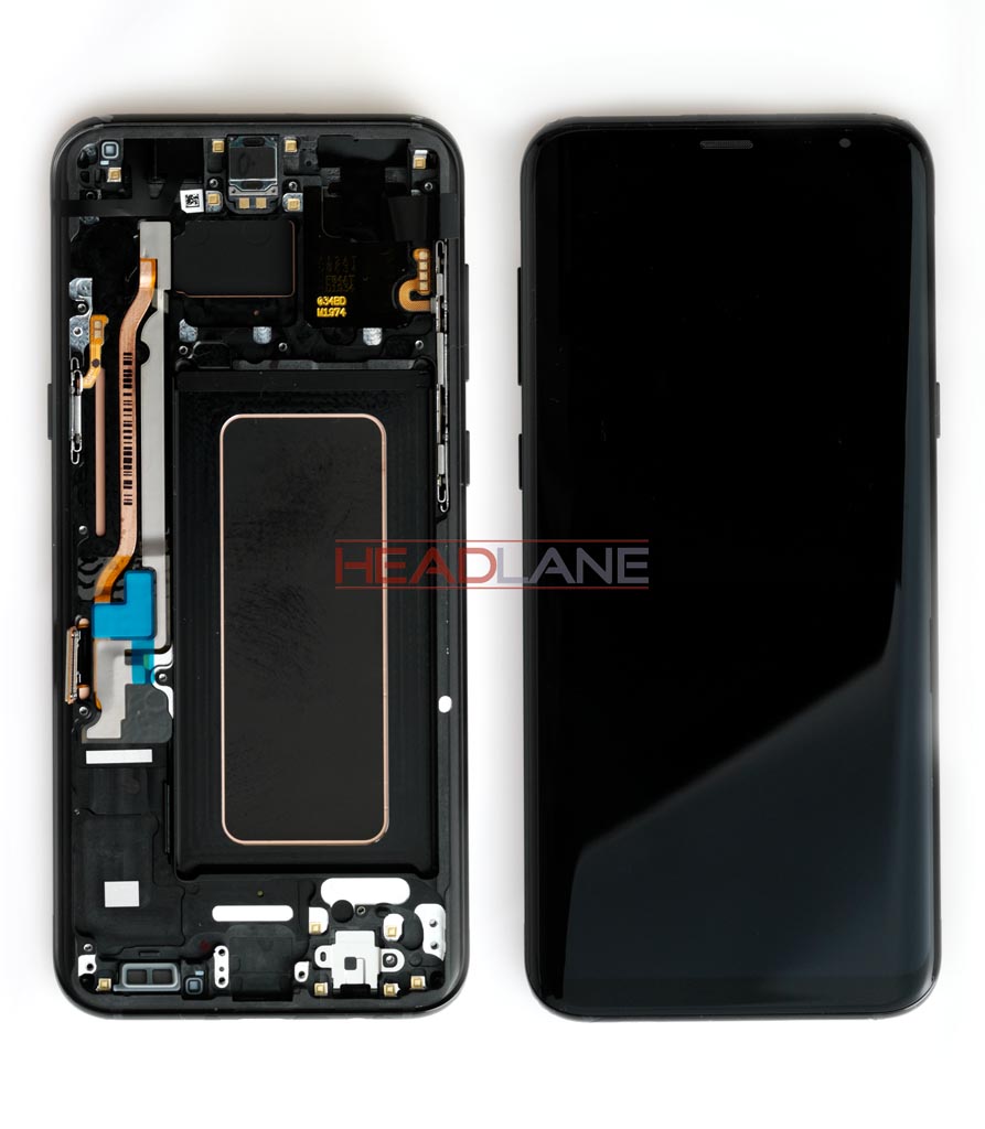 Samsung SM-G955 Galaxy S8+ LCD Display / Screen + Touch - Black