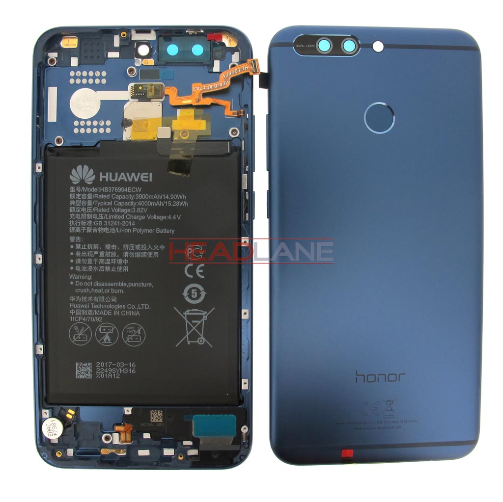 Huawei Honor 8 Pro Battery Cover - Blue