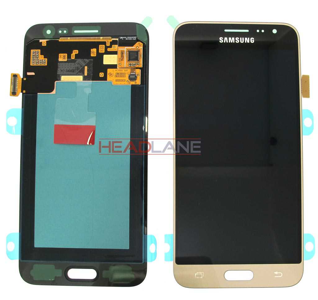 Samsung SM-J320F Galaxy J3 (2016) LCD Display / Screen + Touch - Gold