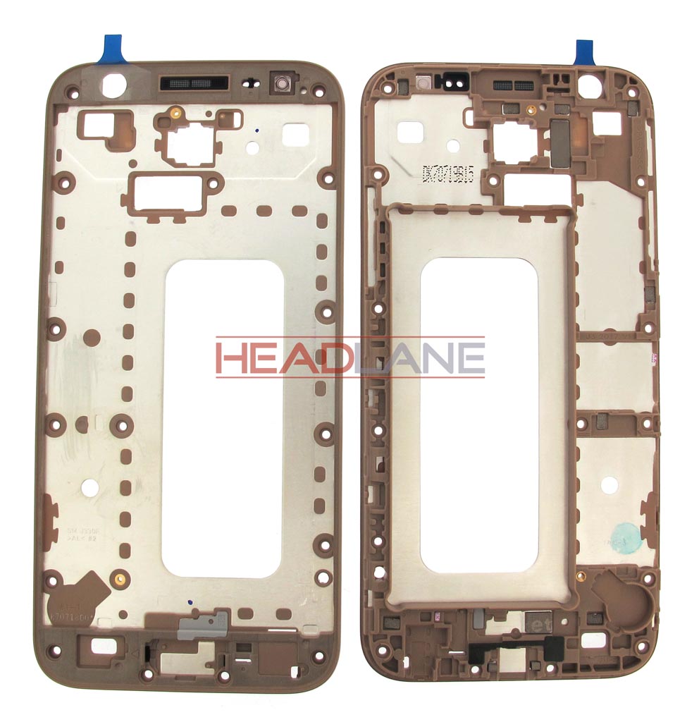 Samsung SM-J330 Galaxy J3 (2017) Front Case - Gold