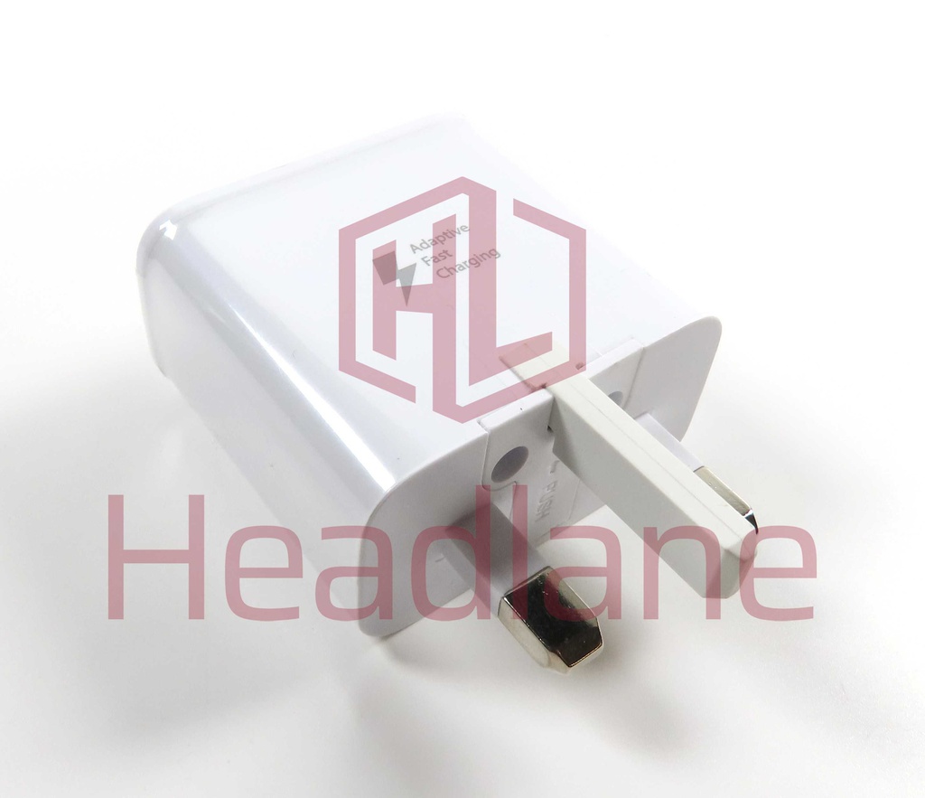 Samsung EP-TA20UWE USB-A Charger Head (UK 3 Pin) - White