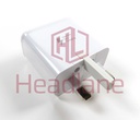 Samsung EP-TA20UWE USB-A Charger Head (UK 3 Pin) - White