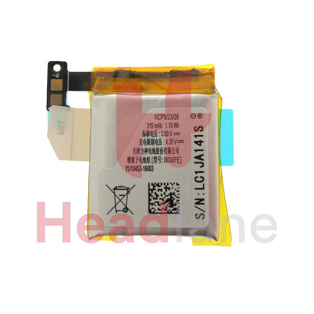 Samsung SM-R150 Gear IconX SP482230AB Internal Battery