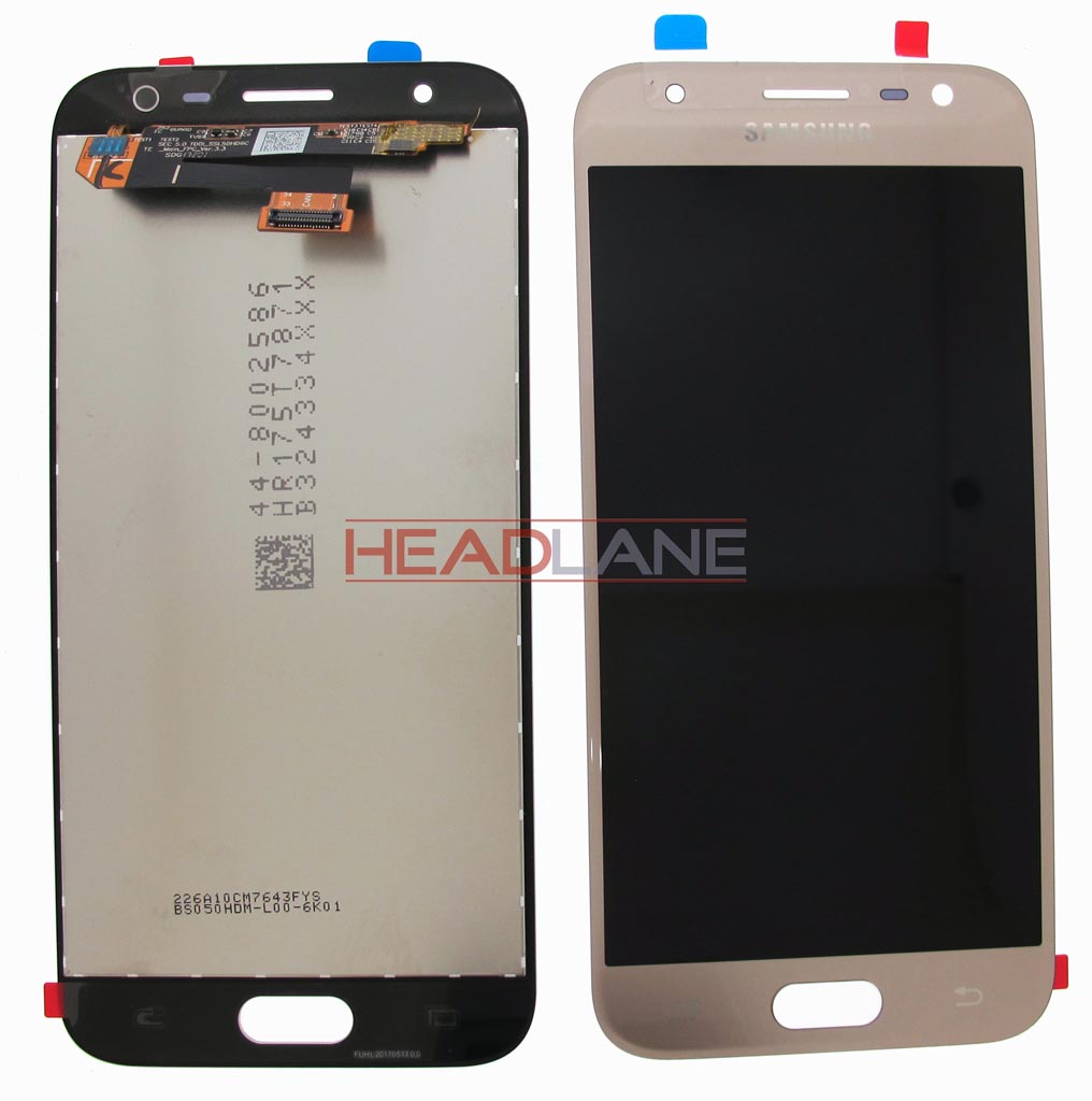 Samsung SM-J330 Galaxy J3 (2017) LCD Display / Screen + Touch - Gold