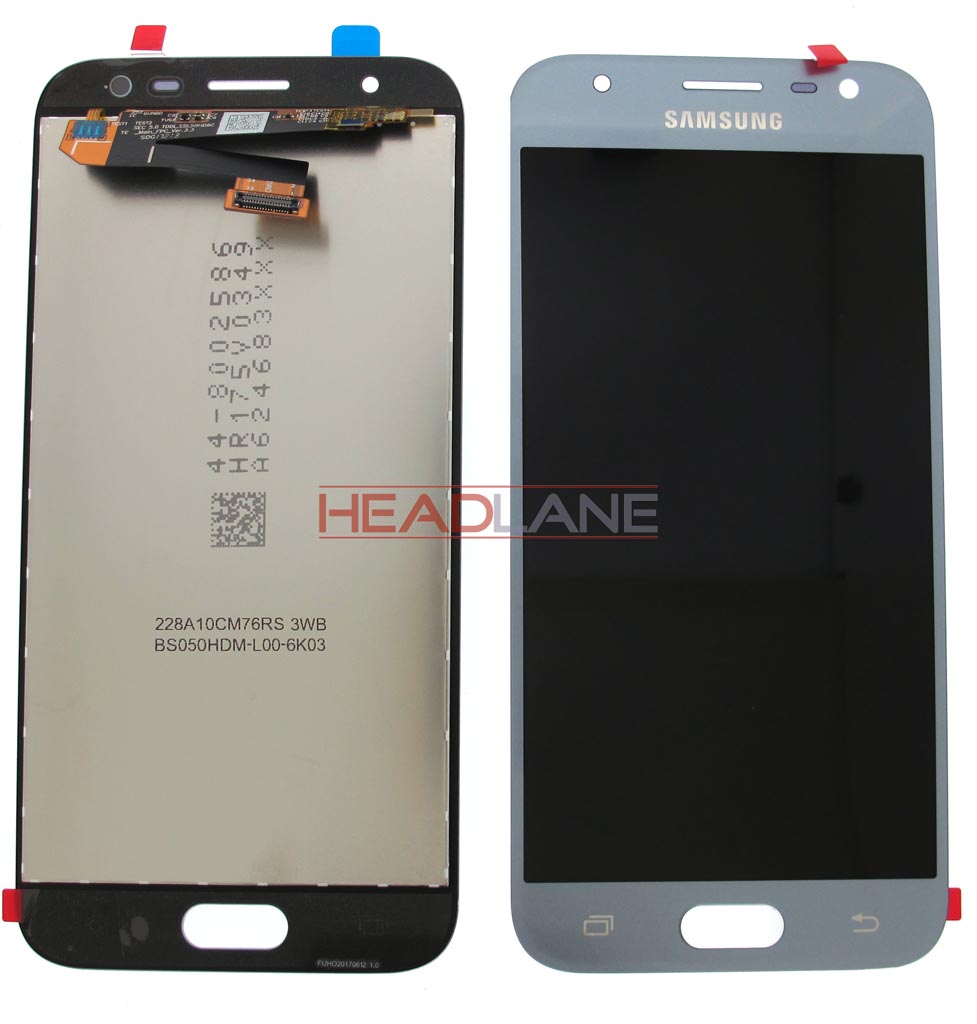 Samsung SM-J330 Galaxy J3 (2017) LCD Display / Screen + Touch - Silver