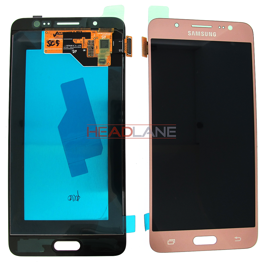 Samsung SM-J510 Galaxy J5 (2016) LCD Display / Screen + Touch - Pink Gold