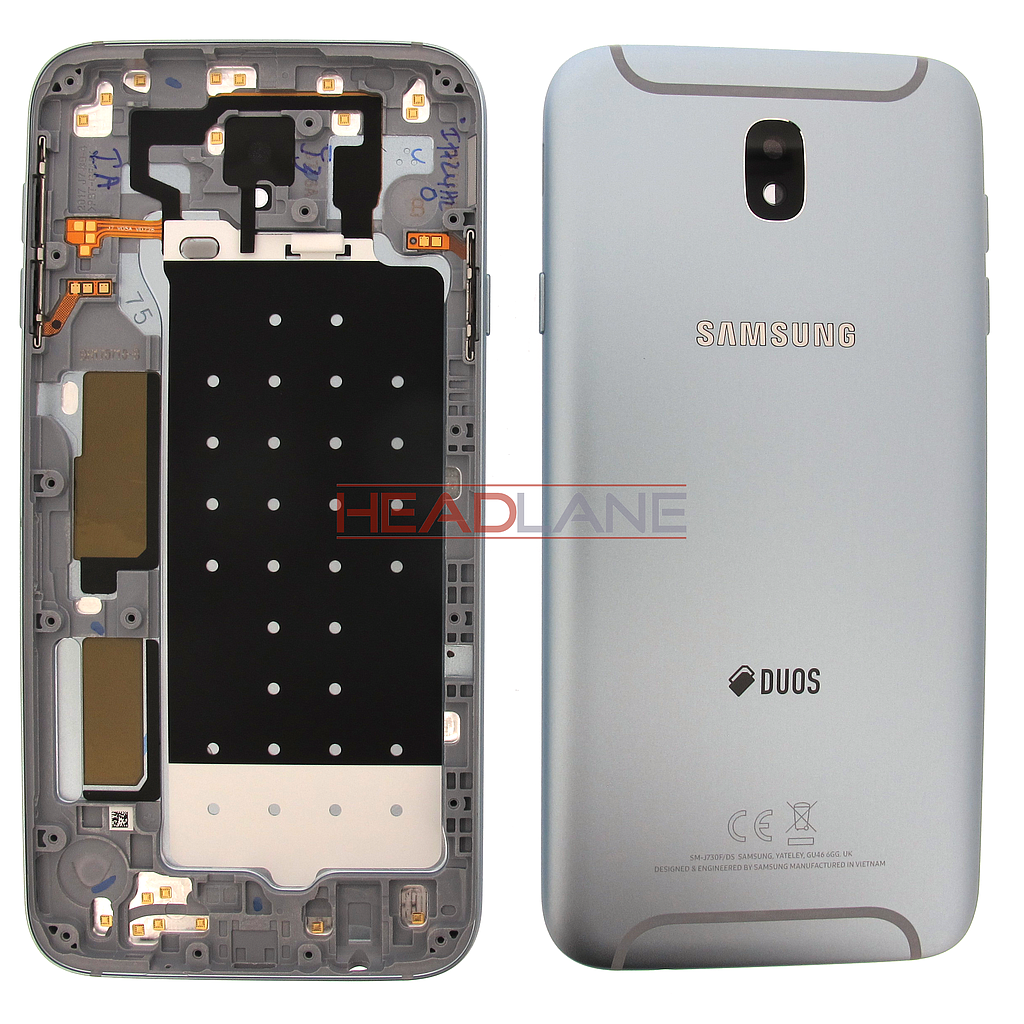 Samsung SM-J730 Galaxy J7 (2017) Battery Cover - Silver
