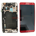 Samsung SM-N9005 Galaxy Note 3 LTE LCD Display / Screen + Touch - Red