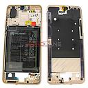 [02351VTP] Huawei P20 Middle Cover / Chassis + Battery - Pink Gold