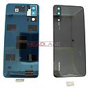 [02351WKV] Huawei P20 Back / Battery Cover - Black