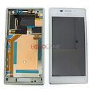 [78P7120003N] Sony D2305 / D2306 Xperia M2 LCD Display / Screen + Touch - White