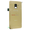[GH82-15557C] Samsung SM-A530 Galaxy A8 (2018) DUOS Battery Cover - Gold
