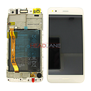 [02351KQL] Huawei P9 Lite Mini Y6 Pro Nova Lite 2017 LCD/Touch + Battery Assembly - White