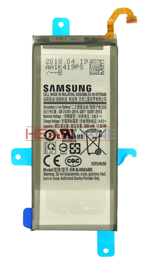 Samsung a600 аккумулятор