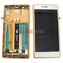 [20NE1RW0003] Nokia 3 LCD Display / Screen + Touch - Copper (Type B - Single SIM)